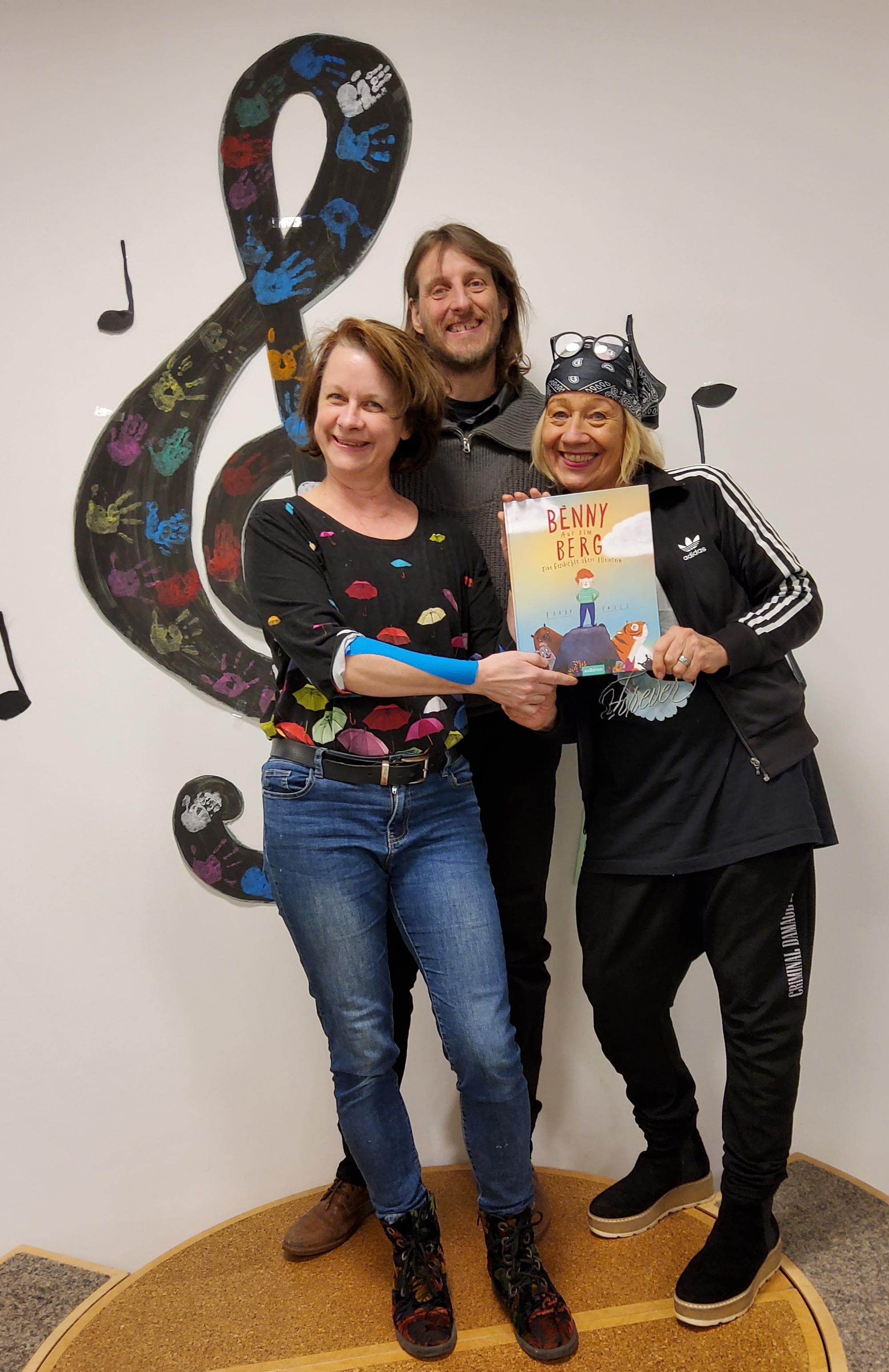 Unsere Künstlerpartner (v.l.n.r.): Lisanne Bendig (Theater), Patrik Lumma (Musik), Daniela Rüger (Tanz)